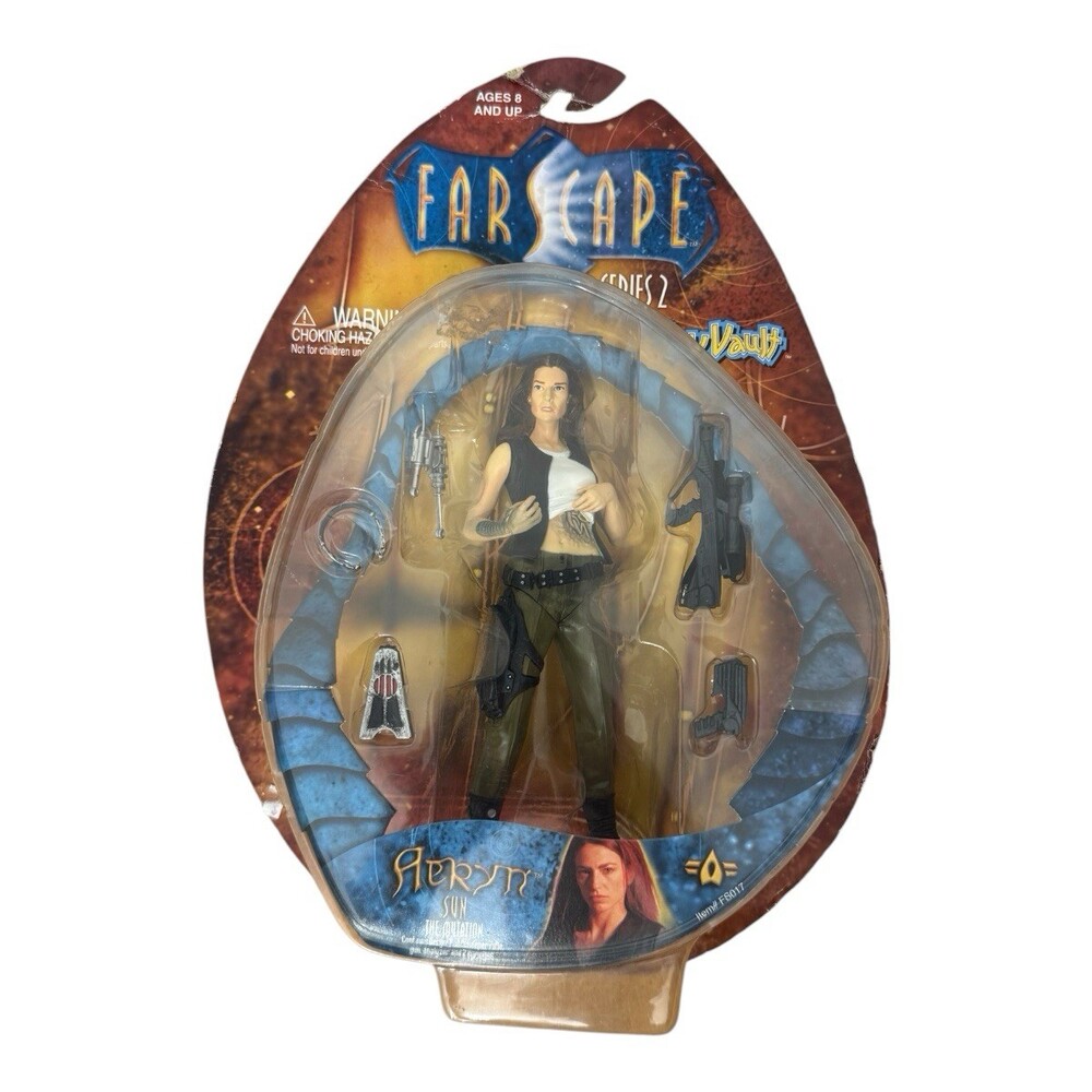 Farscape Aeryn Sun The Mutation Figure Toy Vault 2000 Sealed Vintage
